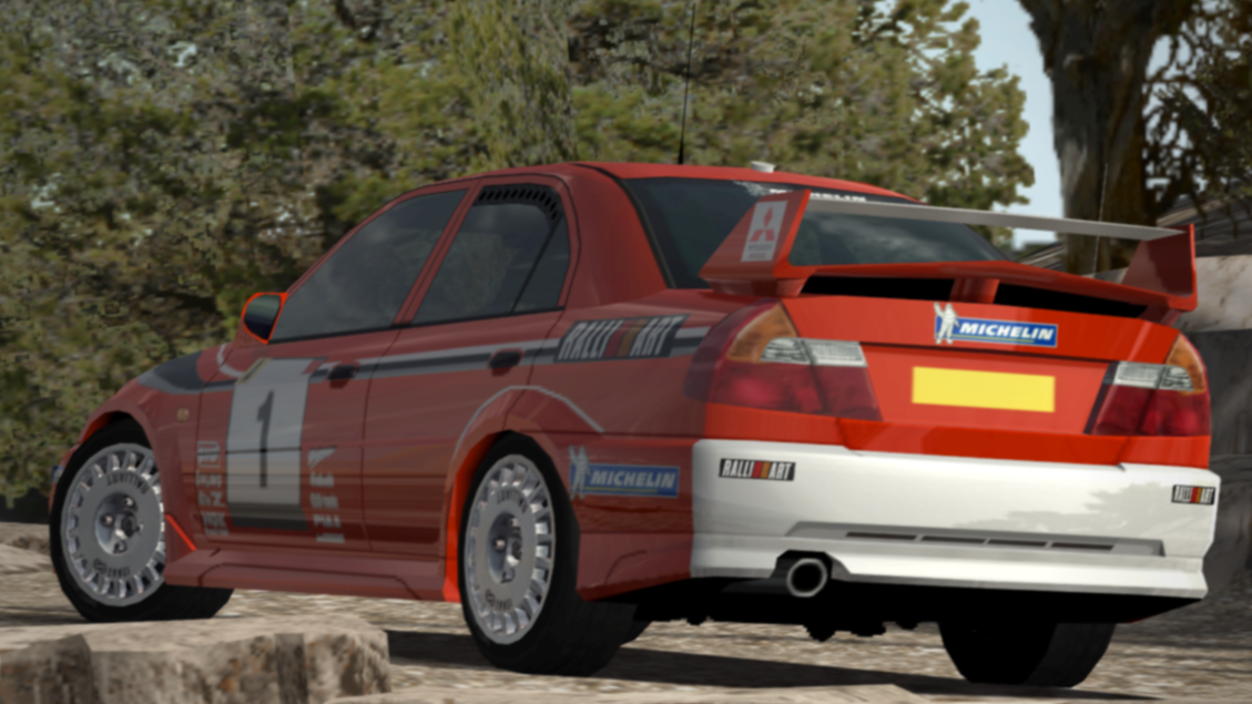 三菱 ランサーエボリューション VI ラリーカー '99